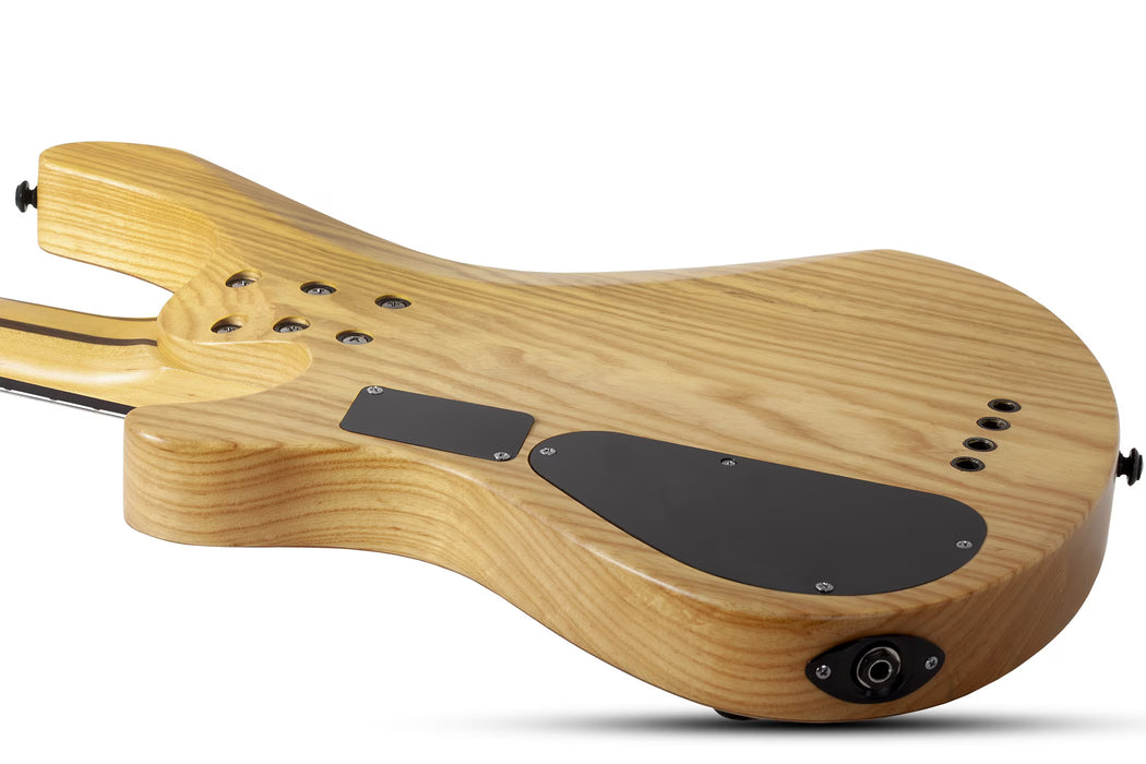 Schecter Reaper-4 4-String Electric Bass, Natural Satin