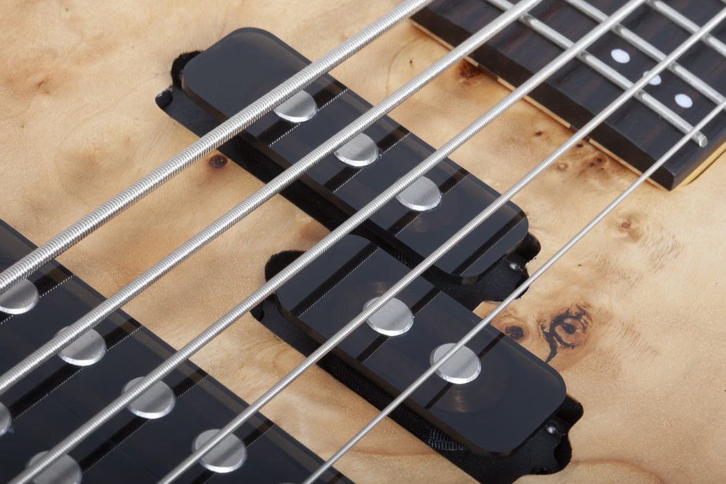 Schecter Reaper-5 5-String Electric Bass, Natural Satin