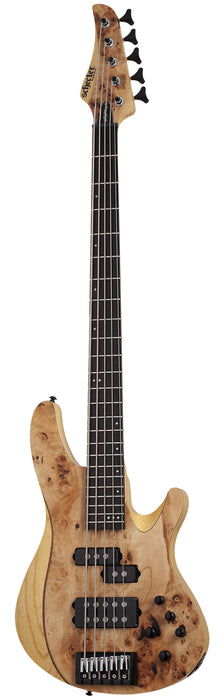 Schecter Reaper-5 5-String Electric Bass, Natural Satin