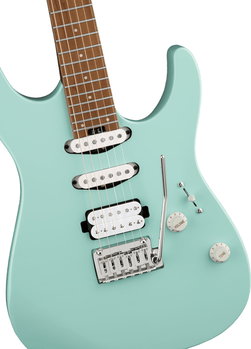 Charvel Rick Graham Signature MJ DK24 2PT CM, Caramelized Maple Fingerboard, Celeste