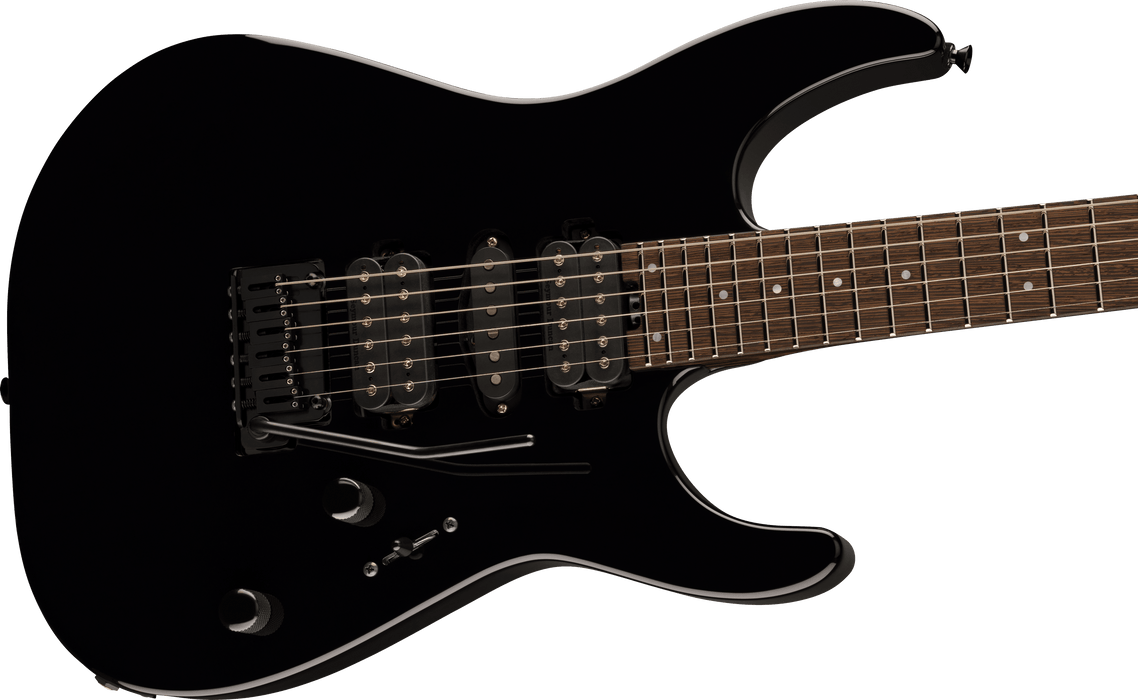 Charvel MJ DK24 HSH 2PT W Mahogany, Wenge Fingerboard, Black