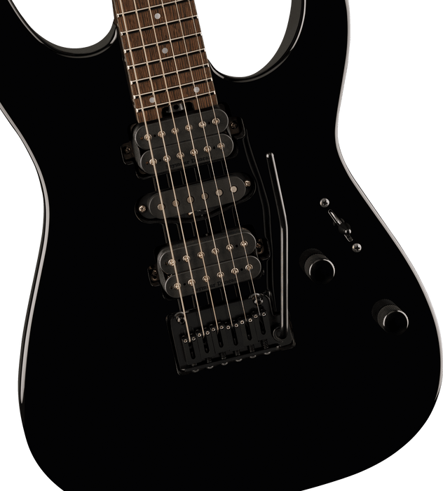 Charvel MJ DK24 HSH 2PT W Mahogany, Wenge Fingerboard, Black
