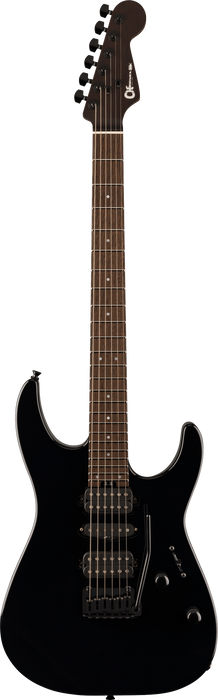 Charvel MJ DK24 HSH 2PT W Mahogany, Wenge Fingerboard, Black