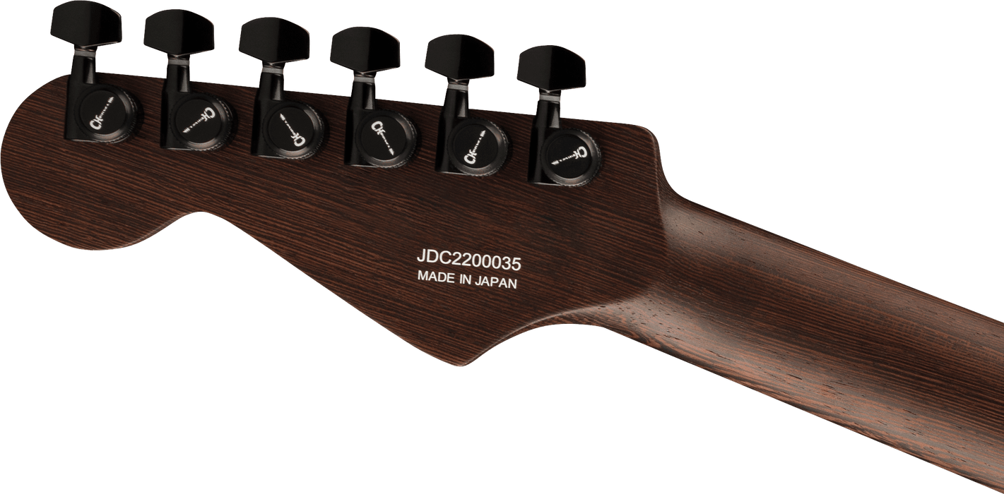 Charvel MJ DK24 HSH 2PT W Mahogany, Wenge Fingerboard, Black