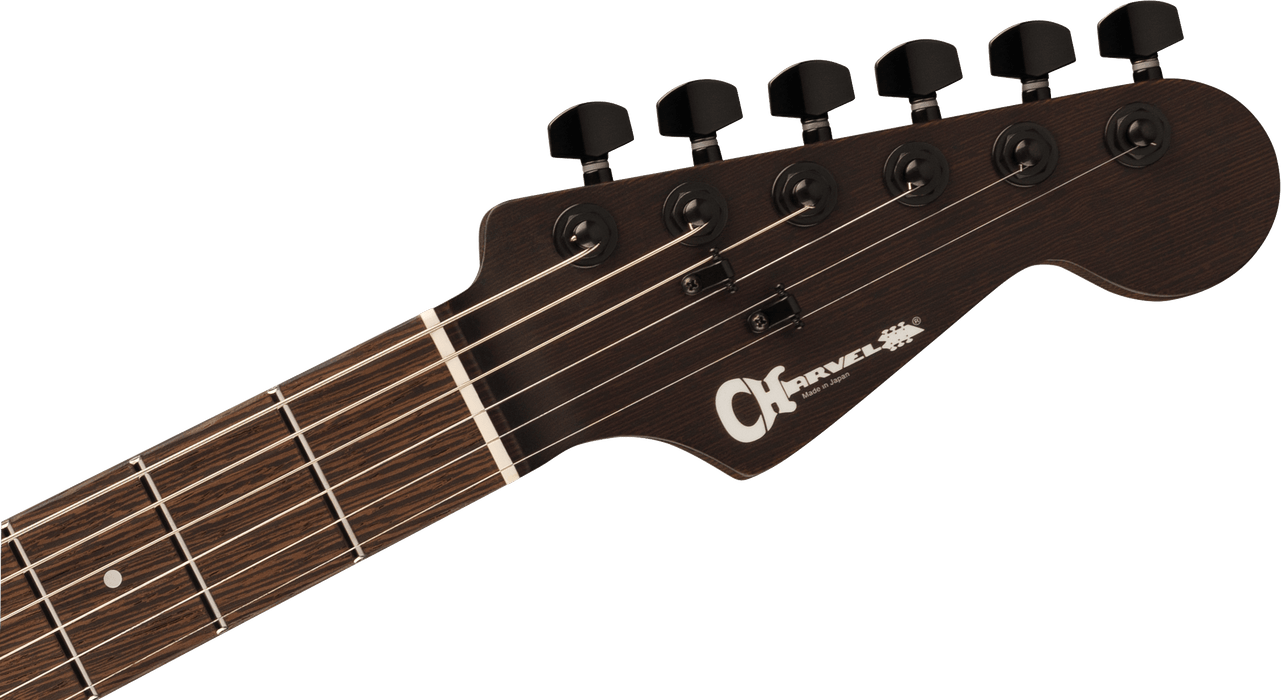 Charvel MJ DK24 HSH 2PT W Mahogany, Wenge Fingerboard, Black