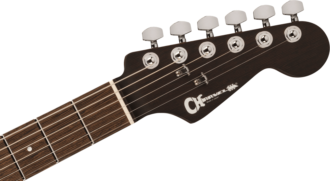 Charvel MJ DK24 HSH 2PT W Mahogany w/ Flame Maple, Wenge Fingerboard, Antique Burst