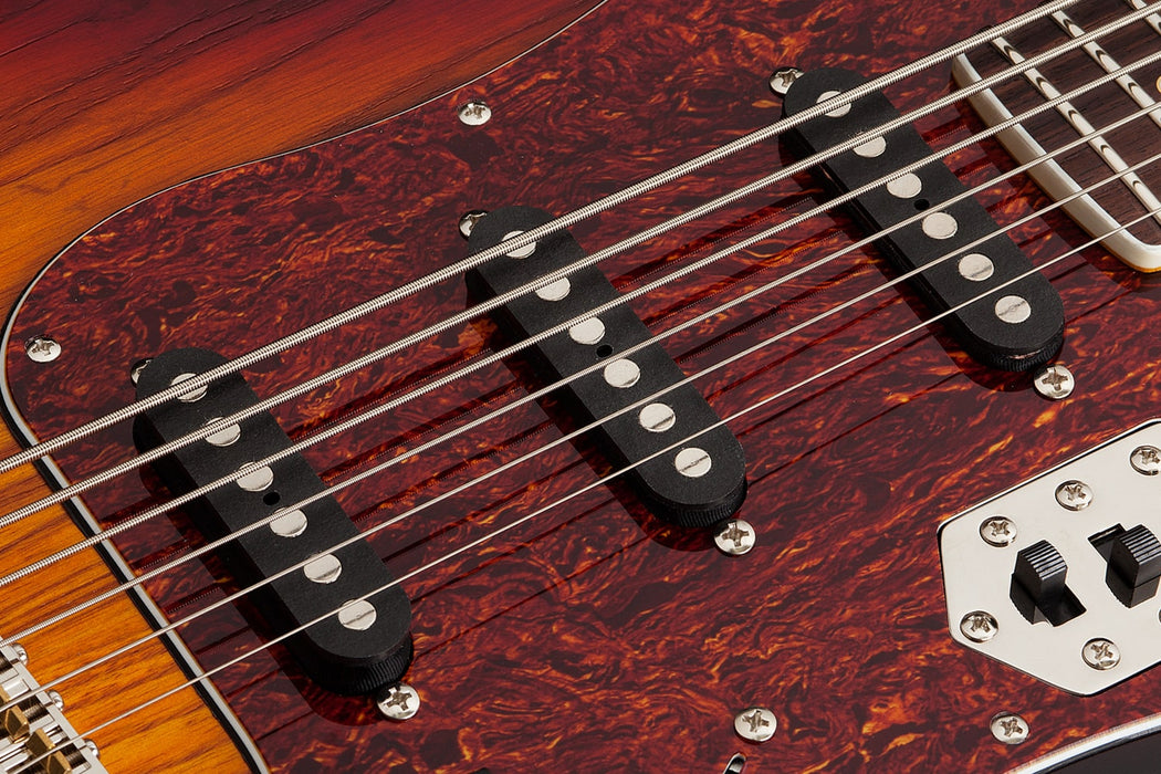 Schecter Hellcat VI 3 Tone Sunburst Pearl