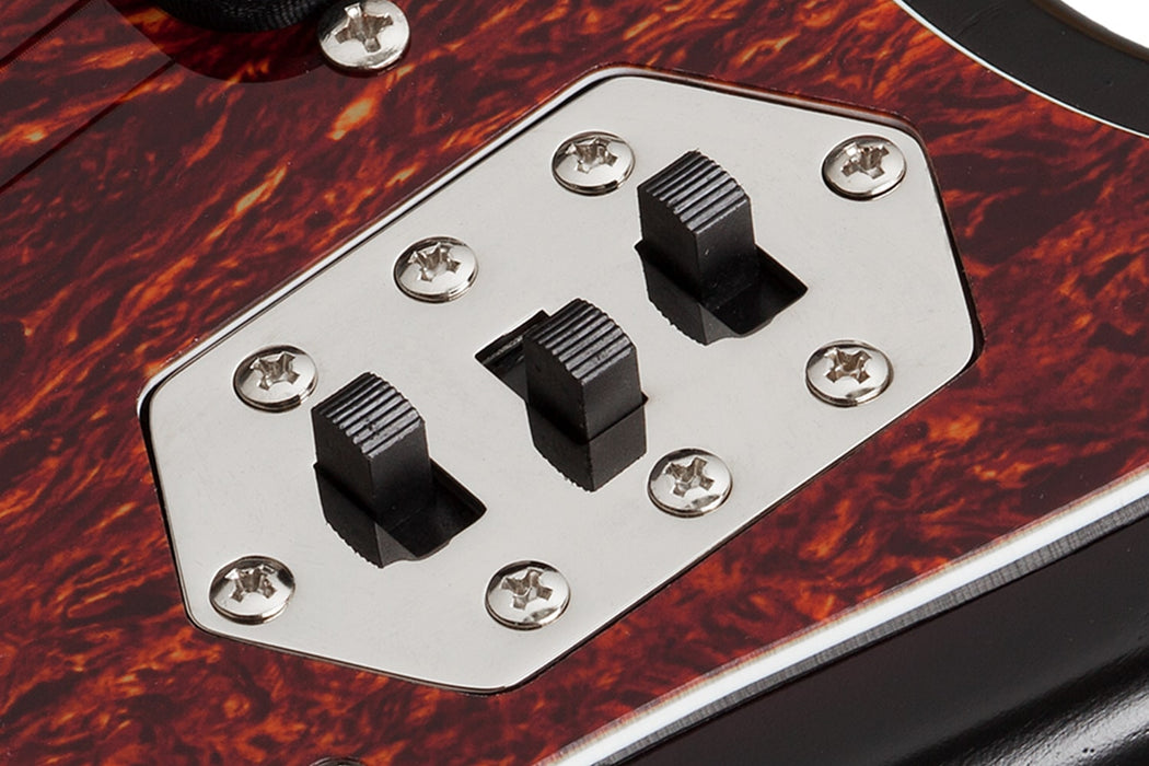 Schecter Hellcat VI 3 Tone Sunburst Pearl