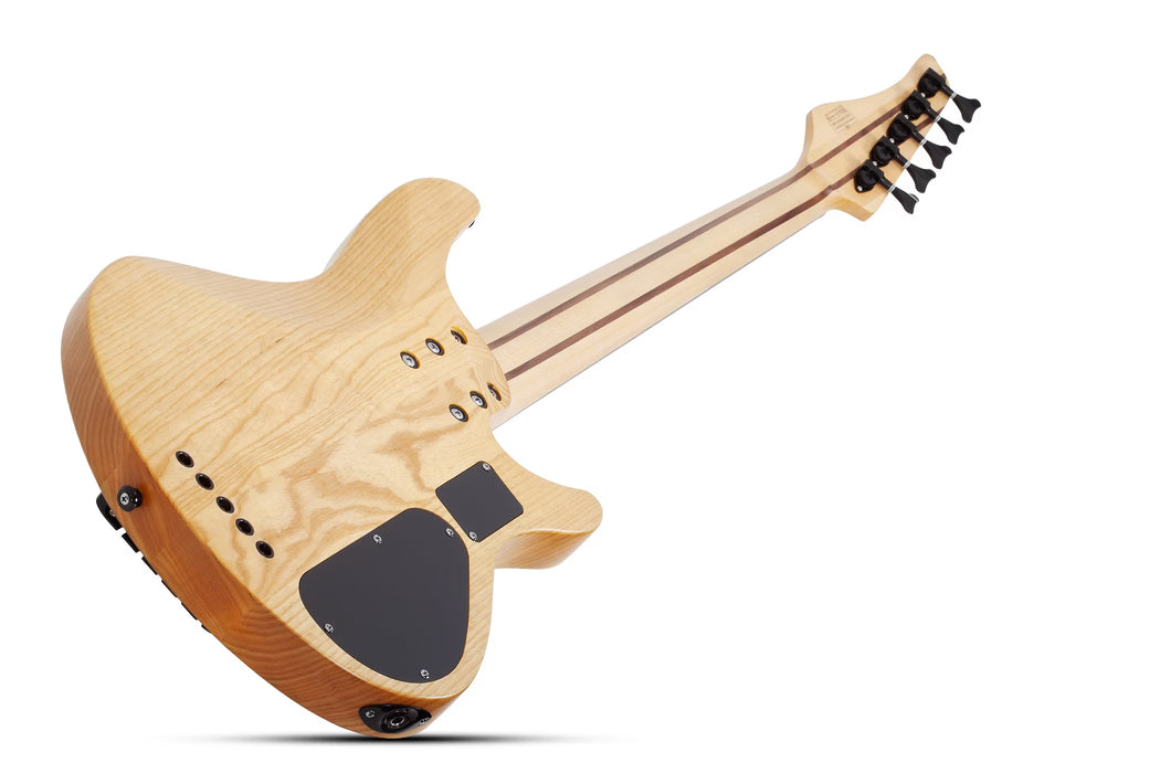 Schecter Reaper-5 5-String Electric Bass, Left-Handed, Natural Satin