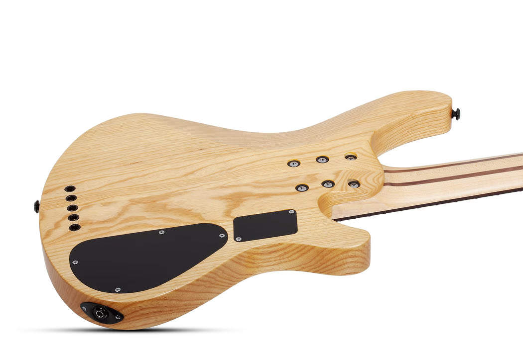 Schecter Reaper-5 5-String Electric Bass, Left-Handed, Natural Satin