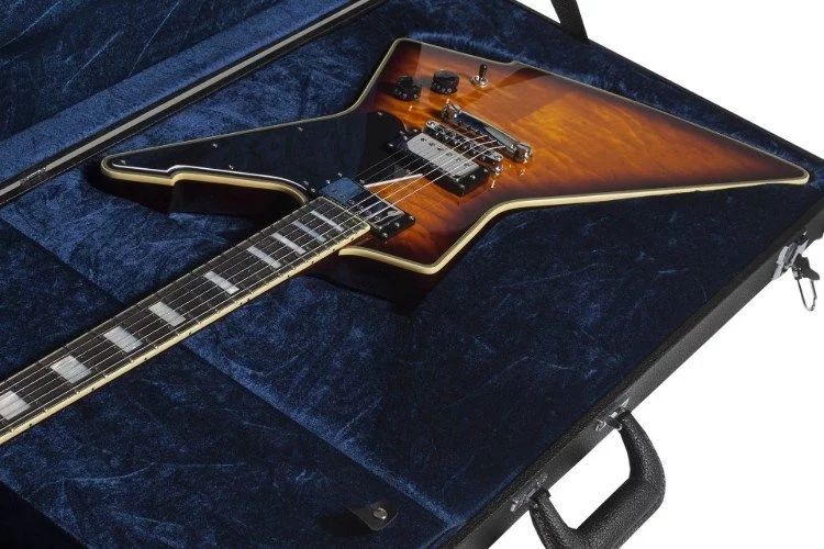 Schecter SGR-E-1 Case Black With Blue Interior