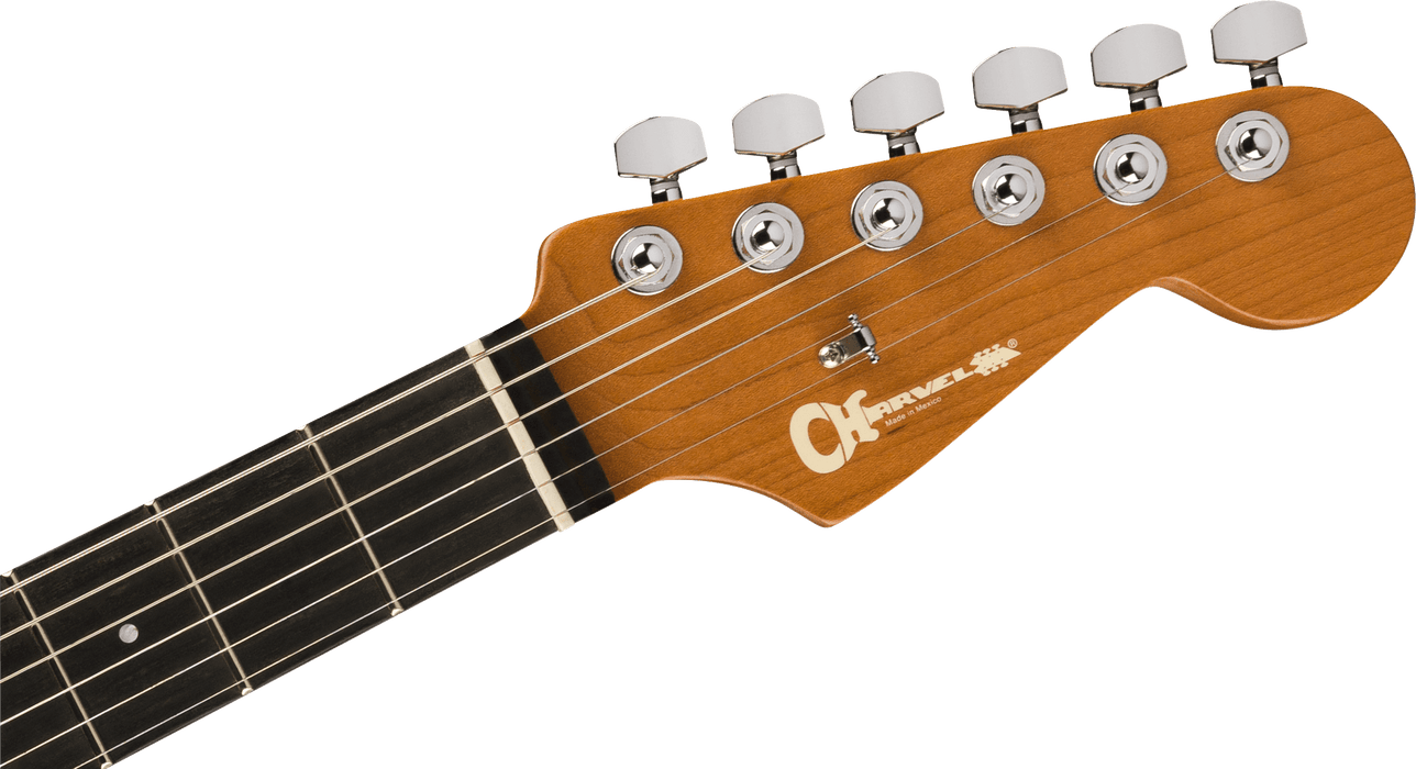 Charvel Pro-Mod DK24 HH 2PT EB, Ebony Fingerboard, Gloss Black