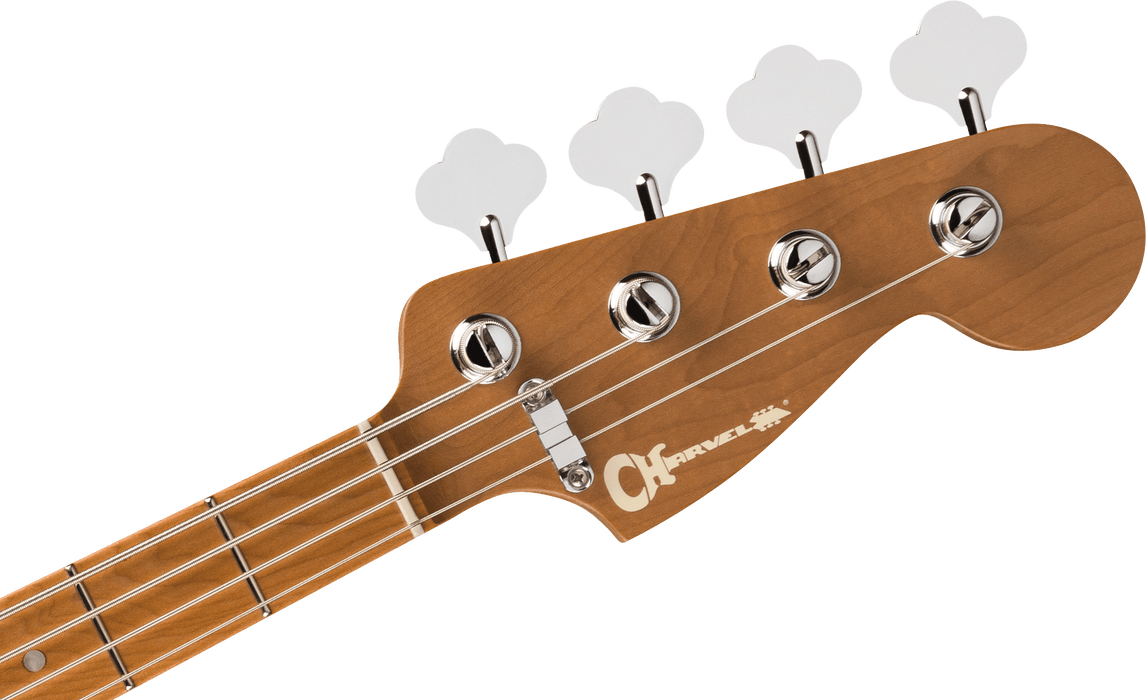 Charvel Pro-Mod San Dimas Bass PJ IV, Caramelized Maple Fingerboard, Satin Black