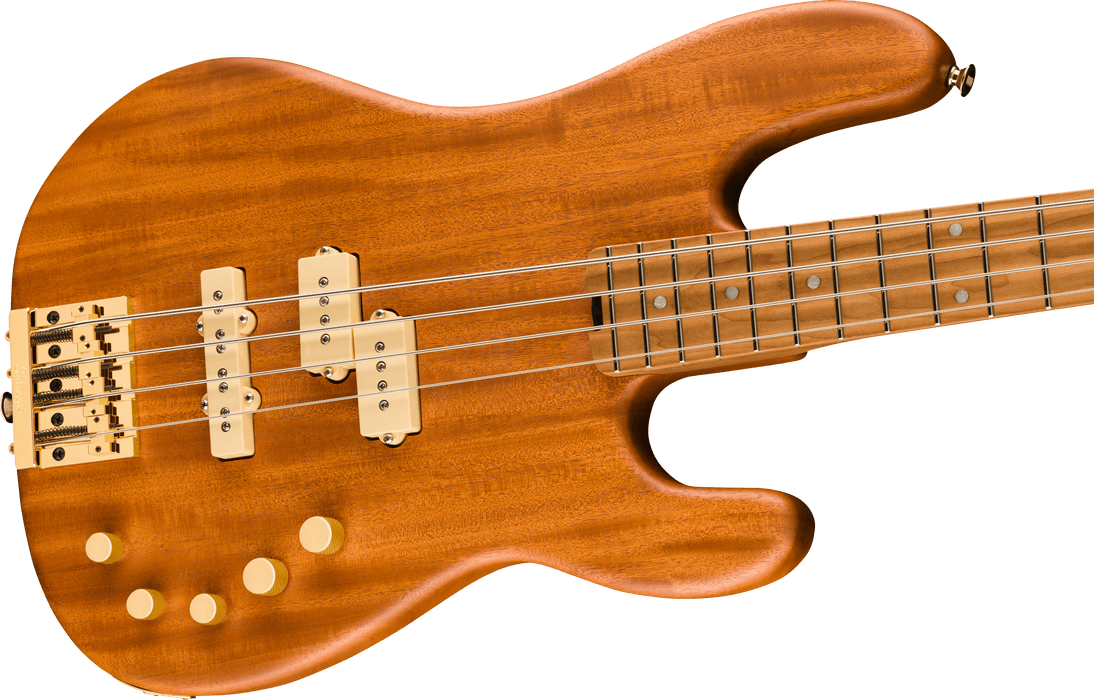 Charvel Pro-Mod San Dimas Bass PJ IV MAH, Caramelized Maple Fingerboard, Natural Mahogany