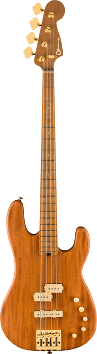 Charvel Pro-Mod San Dimas Bass PJ IV MAH, Caramelized Maple Fingerboard, Natural Mahogany