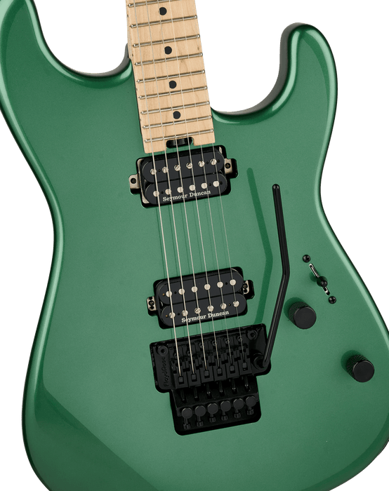 Charvel Pro-Mod San Dimas Style 1 HH FR MPL, Maple Fingerboard, Pelham Green