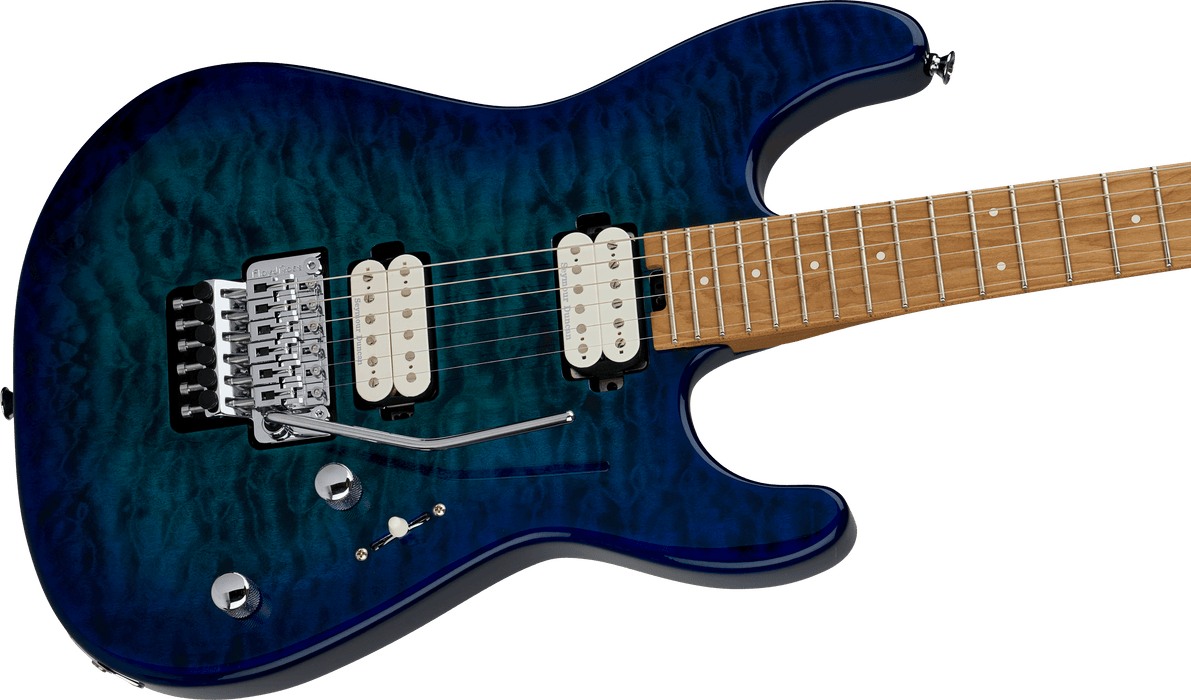 Charvel  Pro-Mod Plus San Dimas Style 1 HH FR CM, Carmalized Maple Fingerboard, Chlorine Burst