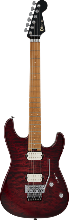 Charvel  Pro-Mod Plus San Dimas Style 1 HH FR CM, Carmalized Maple Fingerboard, Sangria Burst