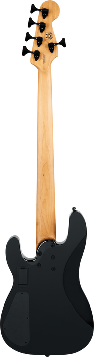Charvel Sleep Token iii Signature Pro-Mod San Dimas Bass V, touche en érable caramélisé, noir