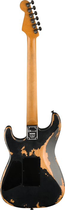 Charvel Pro-Mod Relic San Dimas Style 1 HH FR PF, Pau Ferro Fingerboard, Weathered Black