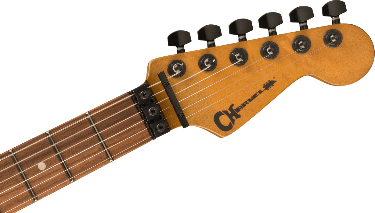 Charvel Pro-Mod Relic San Dimas Style 1 HH FR PF, Pau Ferro Fingerboard, Weathered Black