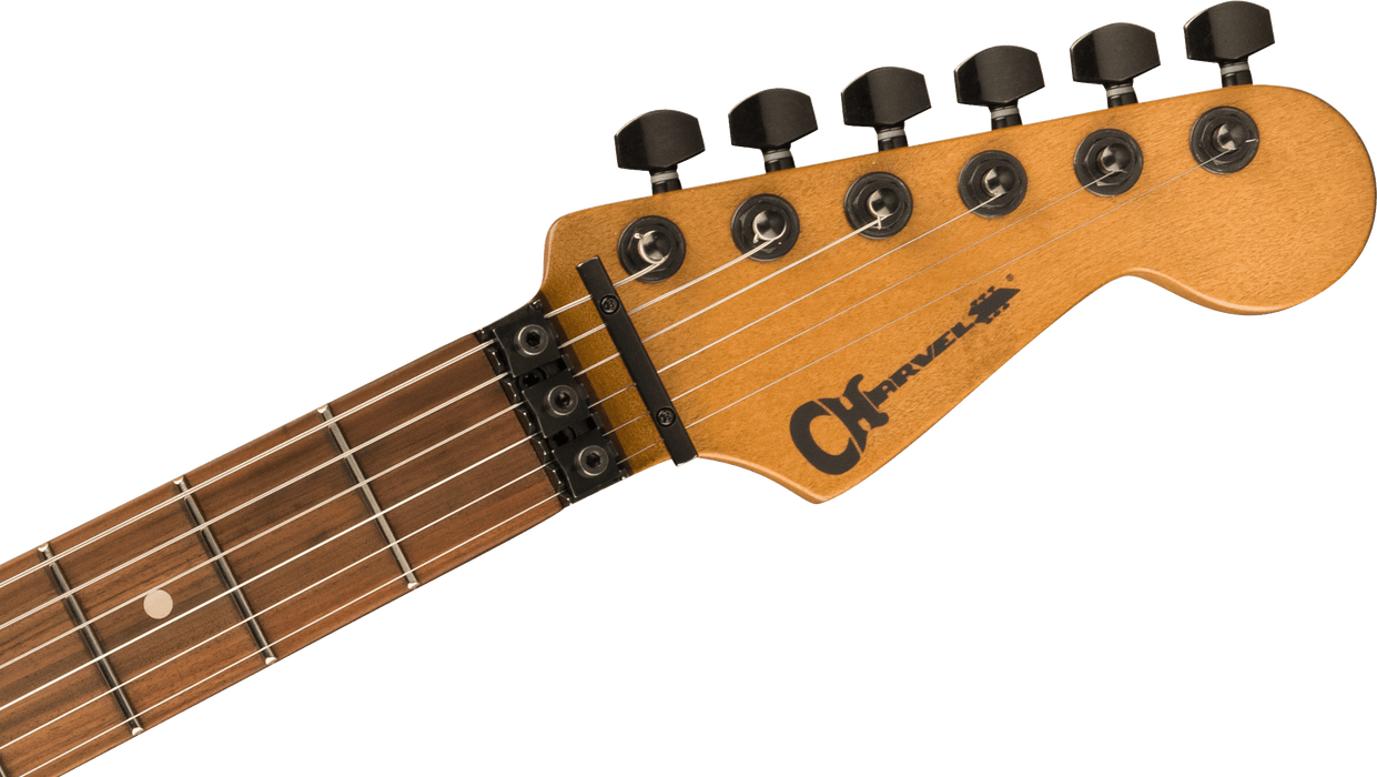 Charvel Pro-Mod Relic San Dimas Style 1 HH FR PF, Pau Ferro Fingerboard, Weathered White