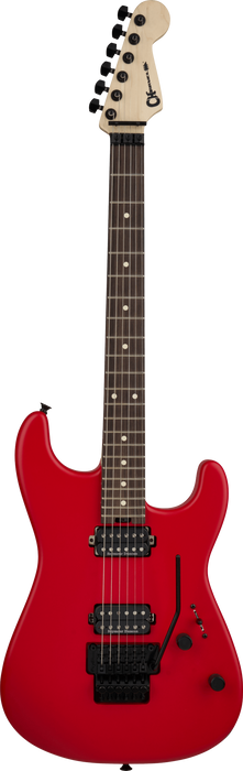 Charvel Pro-Mod San Dimas Style 1 HH FR RW, Rosewood Fingerboard, Satin Ferrari Red