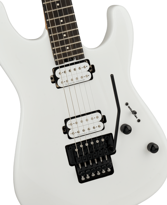 Charvel Pro-Mod Plus San Dimas Style 1 HH FR E, Ebony Fingerboard, Snow White