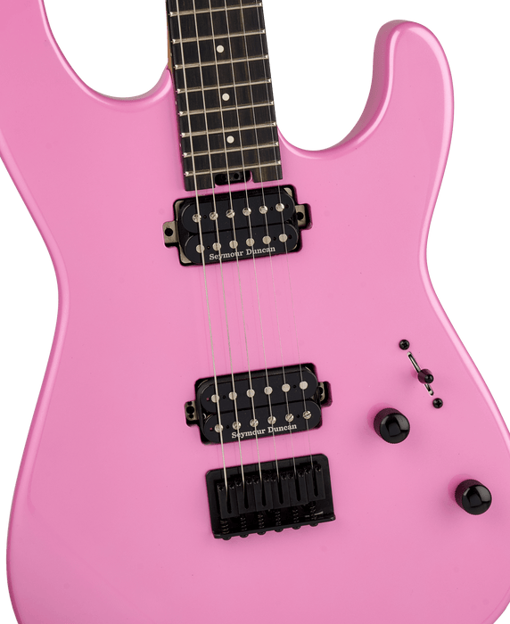 Charvel Pro-Mod Plus San-Dimas Style 1 HH HT E, Ebony Fingerboard, Platinum Pink