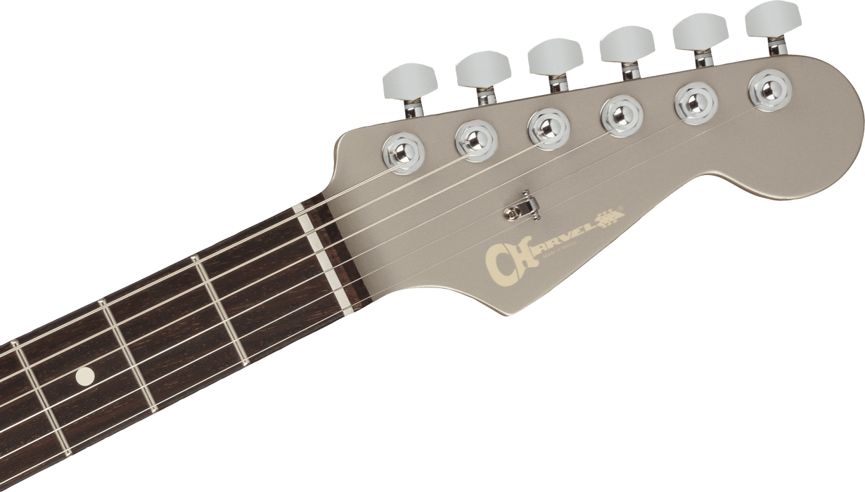 Charvel Prashant Aswani Signature Pro-Mod So-Cal PA28, Rosewood Fingerboard, Inca Silver