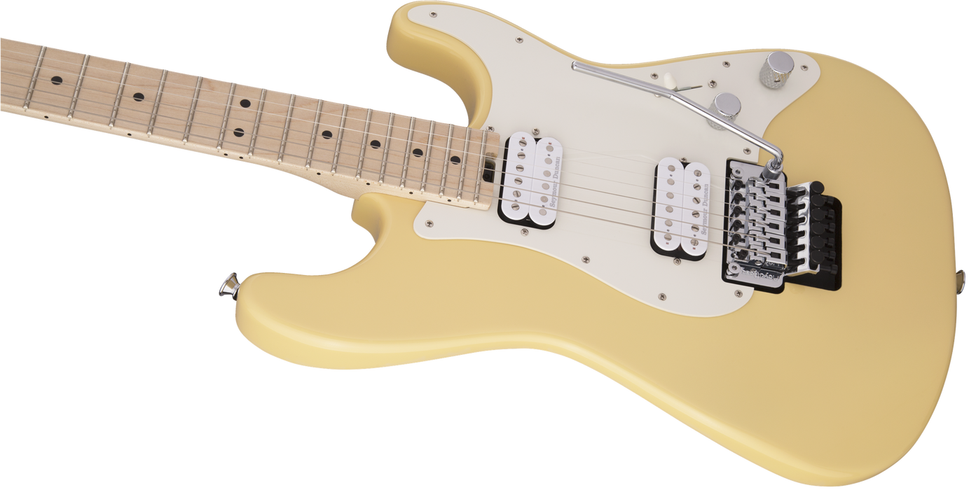 Charvel Pro-Mod So-Cal Style 1 HH FR M, Maple Fingerboard, Vintage White