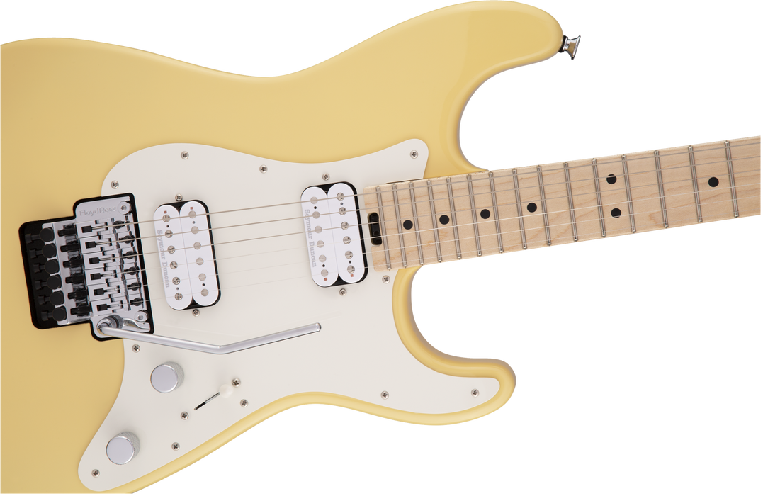 Charvel Pro-Mod So-Cal Style 1 HH FR M, Maple Fingerboard, Vintage White