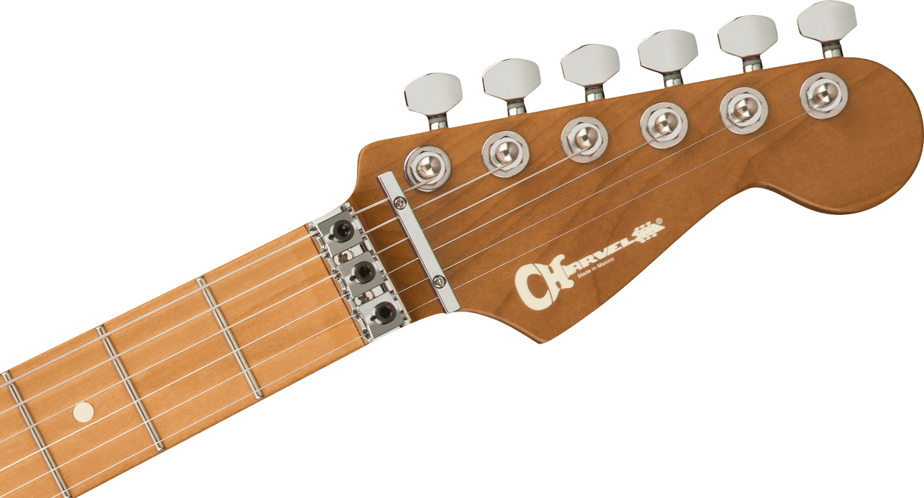 Charvel Marco Sfogli Signature Pro-Mod So-Cal Style 1 HSS FR CM QM, Caramelized Maple Fingerboard, Transparent Purple Burst