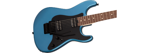 Charvel Pro-Mod So-Cal SC1 Style 1 HH FR, Rosewood Fingerboard, Pelham Blue