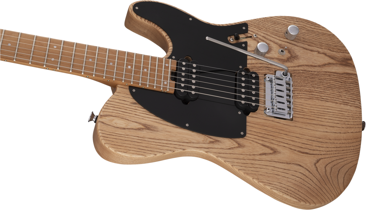 Charvel Pro-Mod So-Cal Style 2 24 HH 2PT CM Ash, Caramelized Maple Fingerboard, Natural Ash