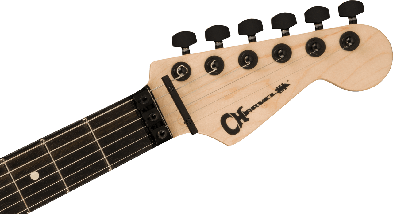 Charvel Pro-Mod So-Cal Style 1 HH FR E, Ebony Fingerboard, Three-Tone Sunburst