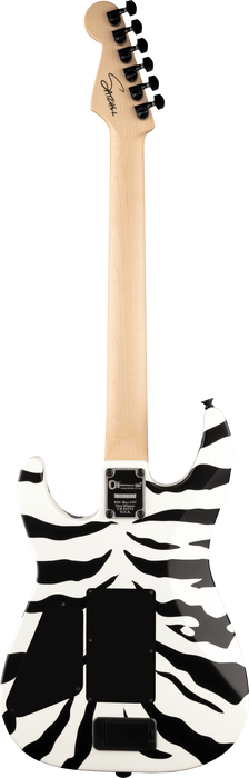 Charvel Satchel Signature Pro-Mod DK22 HH FR M, Maple Fingerboard, Satin White Bengal