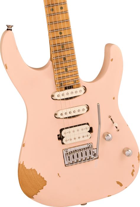 Charvel Pro-Mod Signature Rick Graham DK24, Worn Shell Pink
