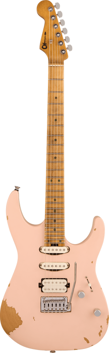 Charvel Pro-Mod Signature Rick Graham DK24, Worn Shell Pink