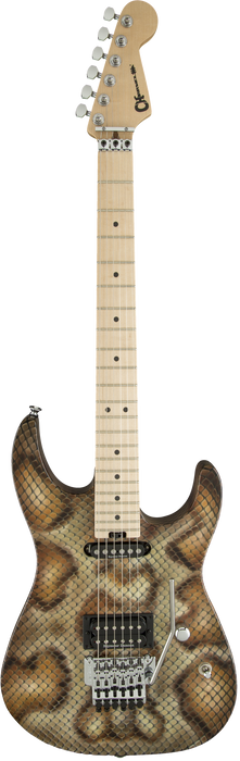 Charvel Warren DeMartini Signature Pro-Mod Snake, Maple Fingerboard, Snakeskin