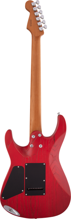 Charvel Pro-Mod DK24 HSS 2PT CM Ash, Caramelized Maple Fingerboard, Red Ash