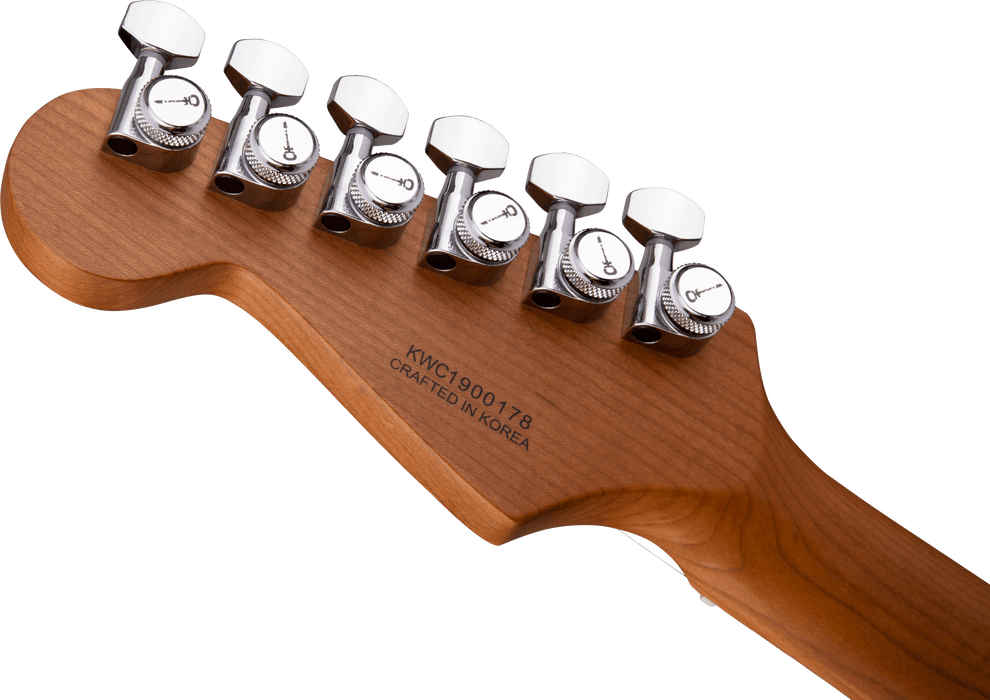 Charvel Pro-Mod DK24 HSS 2PT CM Ash, Caramelized Maple Fingerboard, Red Ash