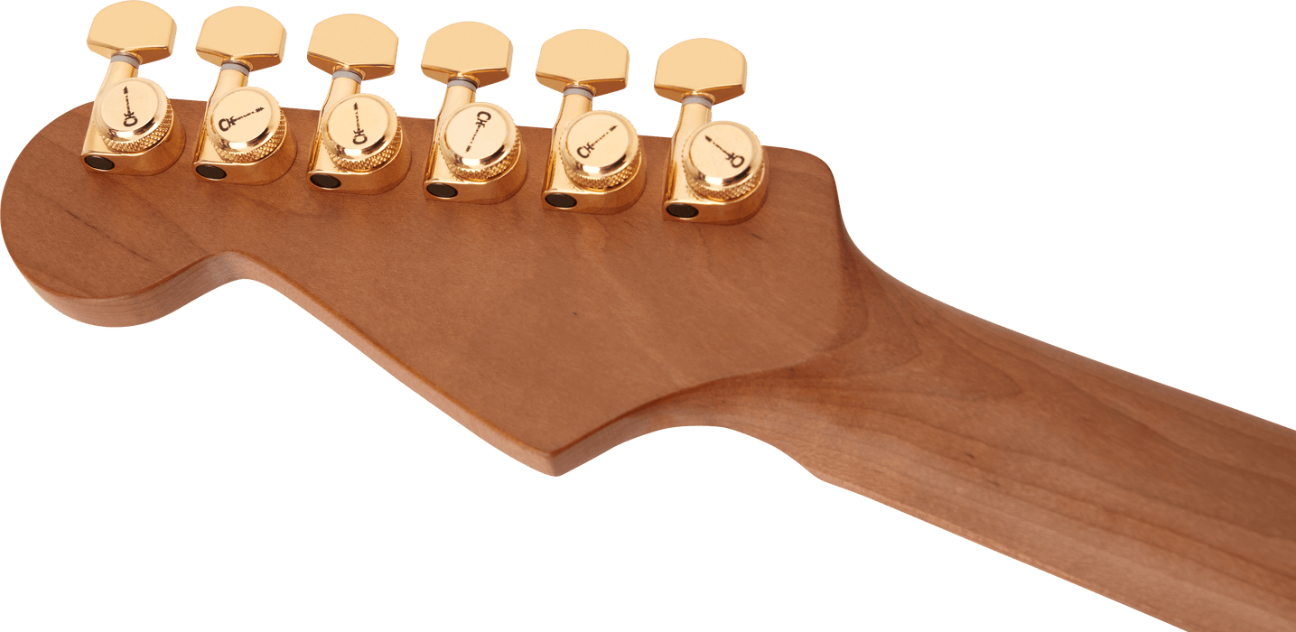 Charvel Pro-Mod DK24 HSH 2PT CM, Caramelized Maple Fingerboard, Mystic Blue