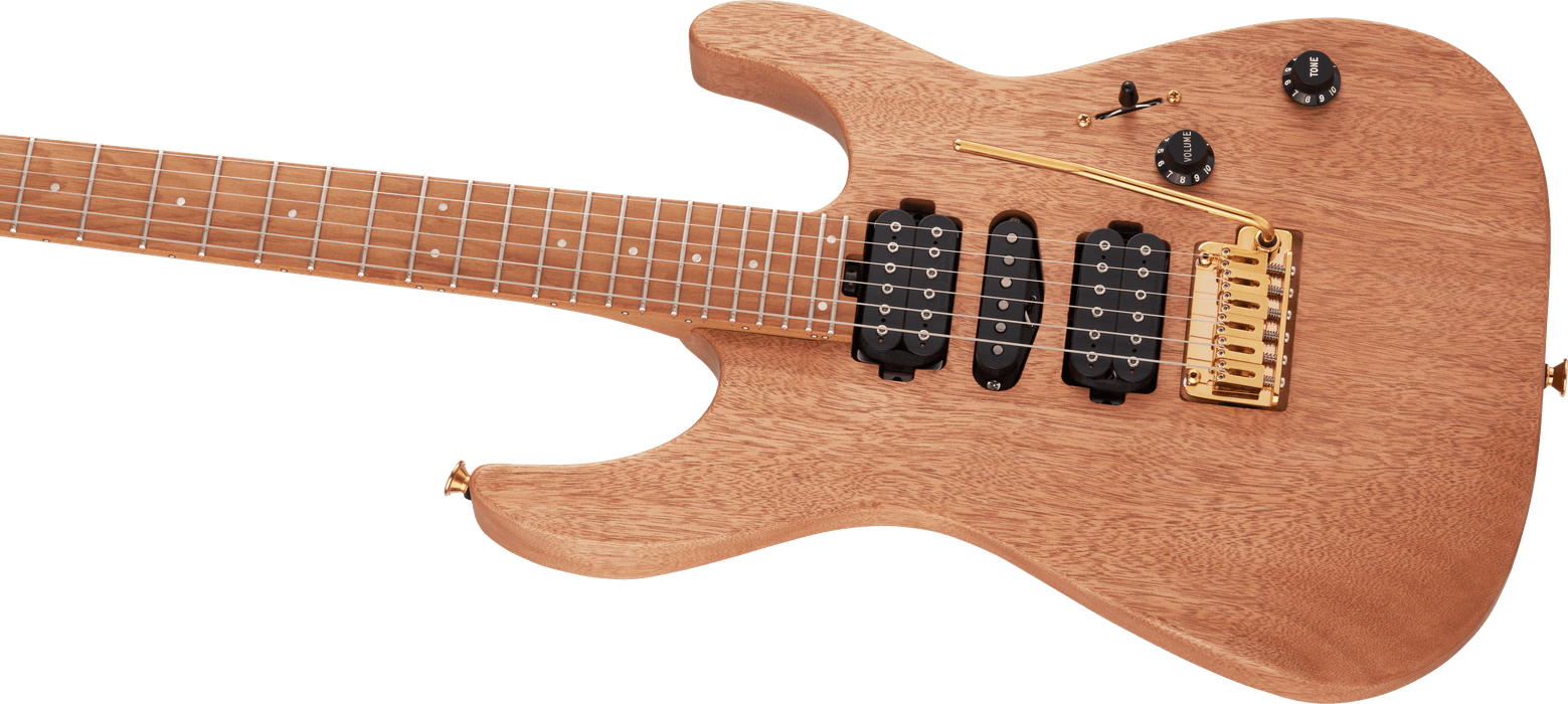 Charvel Pro-Mod DK24 HSH 2PT CM Mahogany, Caramelized Maple Fingerboard, Natural