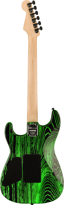 Charvel Pro-Mod San Dimas Style 1 HH FR E Ash, Ebony Fingerboard, Green Glow