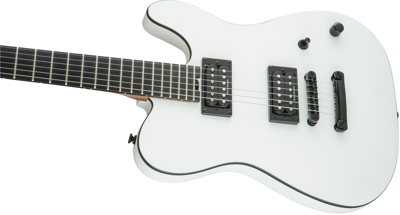 Charvel Joe Duplantier Signature Pro-Mod San Dimas Style 2 HH, Ebony Fingerboard, Satin White