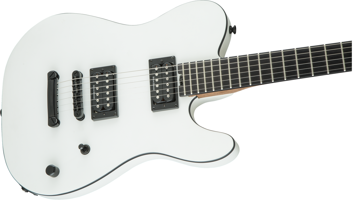 Charvel Joe Duplantier Signature Pro-Mod San Dimas Style 2 HH, Ebony Fingerboard, Satin White