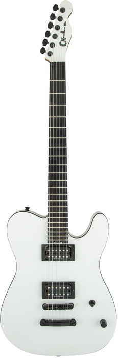 Charvel Joe Duplantier Signature Pro-Mod San Dimas Style 2 HH, Ebony Fingerboard, Satin White