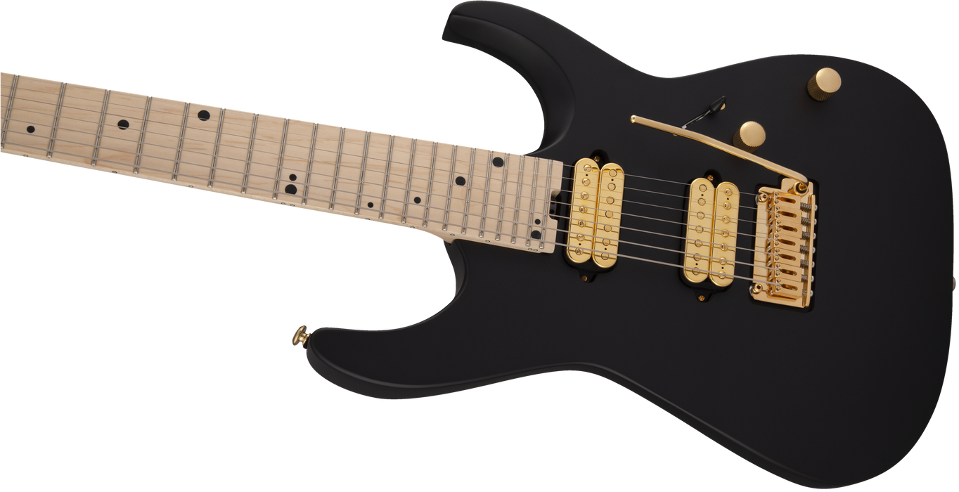 Charvel Angel Vivaldi Signature Pro-Mod DK24-7 Nova, Maple Fingerboard, Satin Black