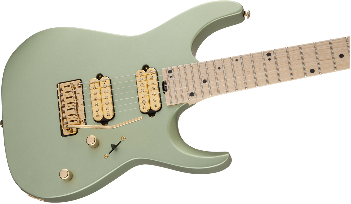 Charvel Angel Vivaldi Signature Pro-Mod DK24-7 Nova, Maple Fingerboard, Satin Sage Green